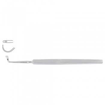 Kronecker Ligature Needle Delicate for Left Hand Stainless Steel, 12.5 cm - 5"